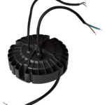 240 watt round LED driver for high bay applications