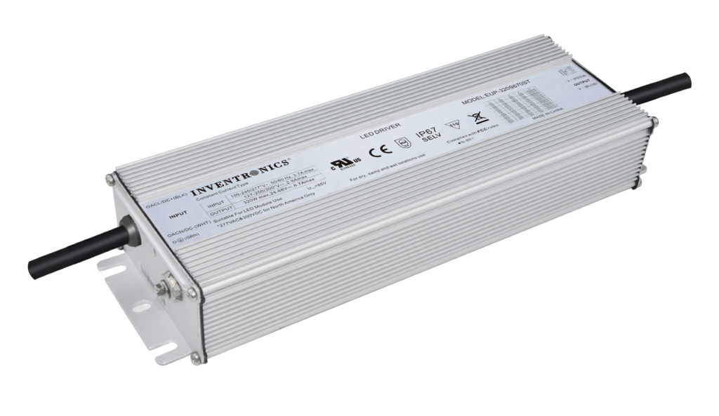 EUP-320SxxxST - Inventronics 320W Switch-Selectable LED Drivers