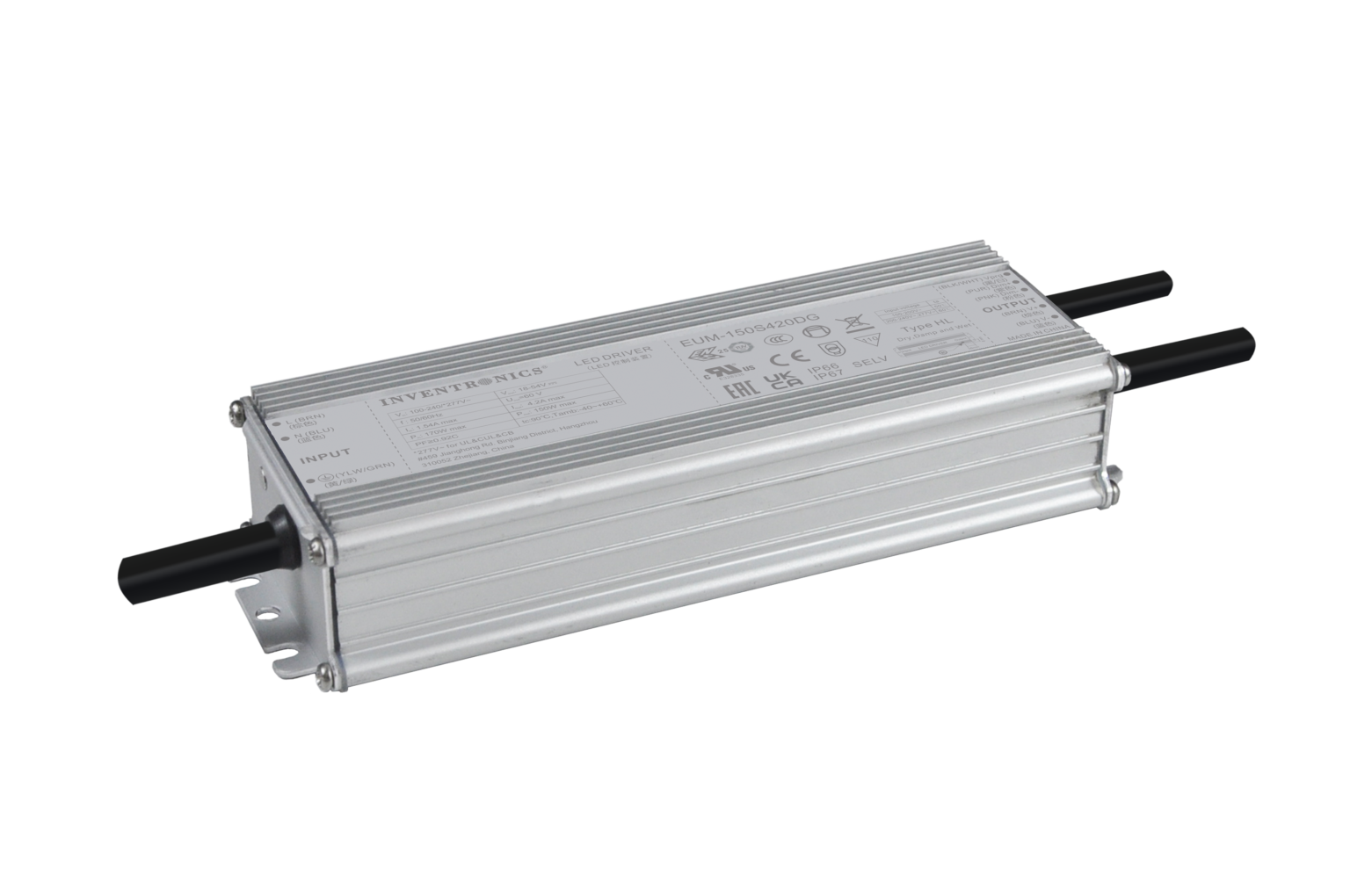 EUM-150SxxxDG - Inventronics Global LED Drivers