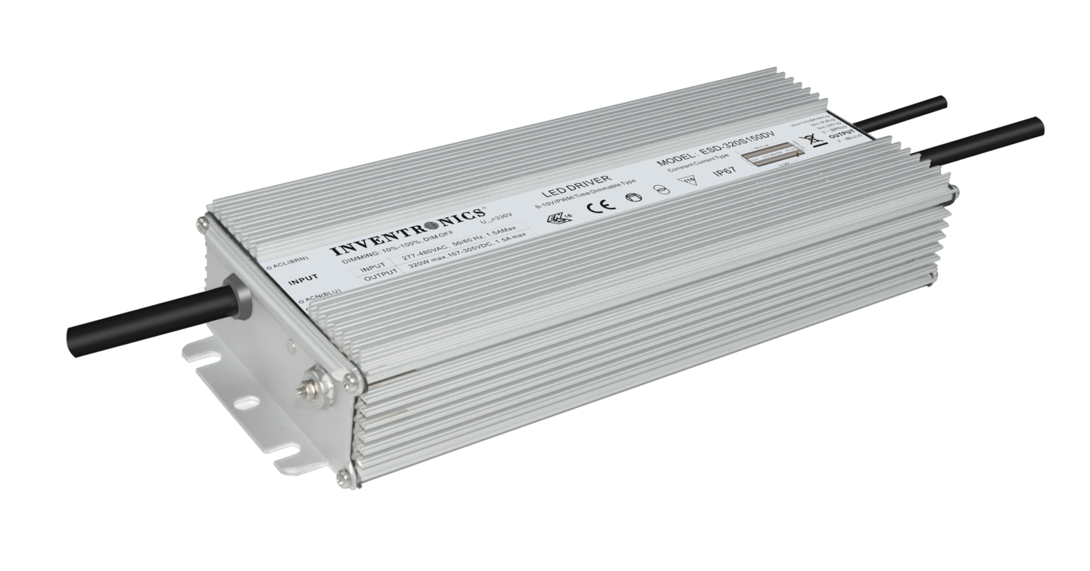 ESD-320SxxxDV - Inventronics 320W High Input Voltage LED Drivers